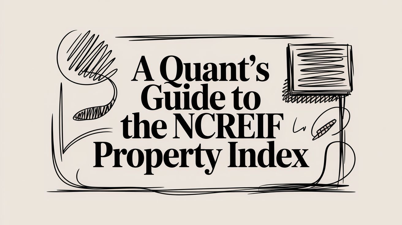 NCREIF Property Index data flow diagram showing appraisals to index creation.
